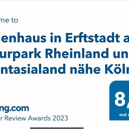 Ferienhaus In Erftstadt Am Naturpark Rheinland Und Phantasialand Nahe Koln Exterior foto