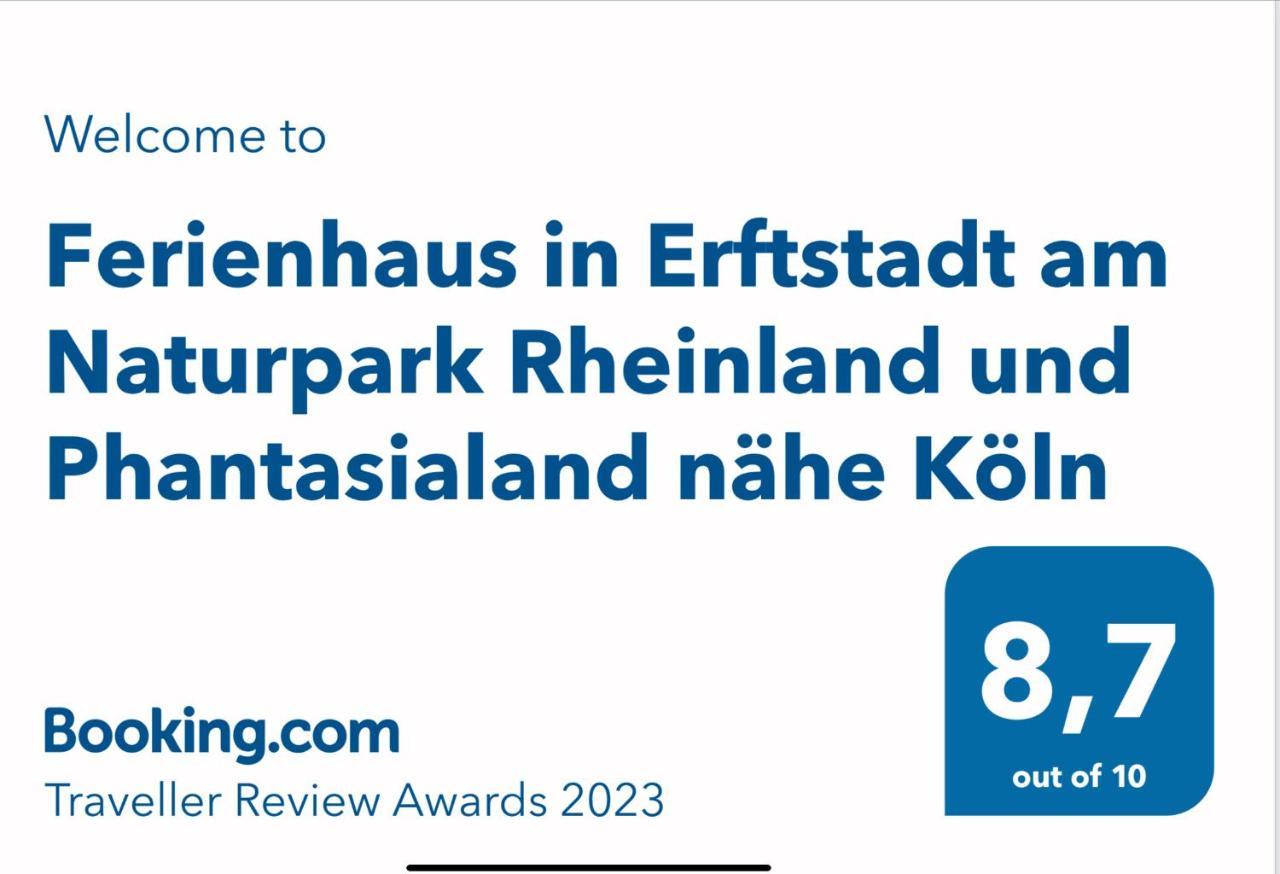 Ferienhaus In Erftstadt Am Naturpark Rheinland Und Phantasialand Nahe Koln Exterior foto
